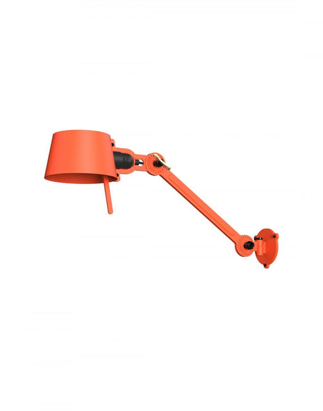 Outlet Bolt Bed Lamp - Side Fit - Striking Orange, Hardwired