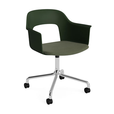 HAY Layout Armchair 263 with 4 Star Swivel Wheel Base