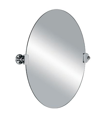 Lefroy Brooks LB4961 Edwardian Oval Tilting Mirror