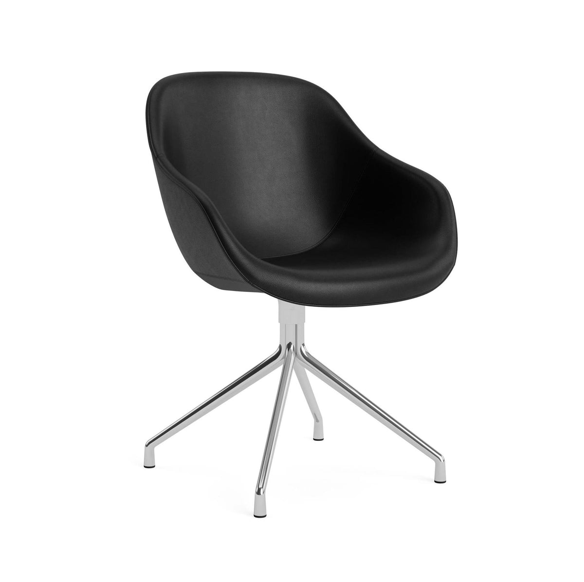 HAY AAC 121 Chair, 4 Star Swivel Base Standard Glider, Upholstered