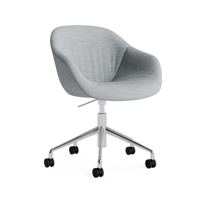 HAY AAC 253 Chair, Soft Upholstery - 5 Star Swivel Base, Gas Lift and Wheels