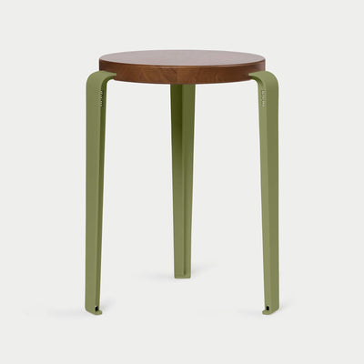TIPTOE Lou Stool Oak Seat