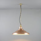 Davey School Spun Pendant Light