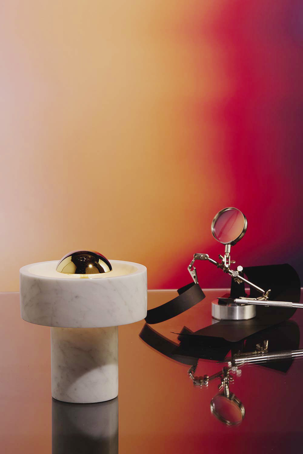 Tom Dixon Stone Portable Rechargeable LED Table Lamp