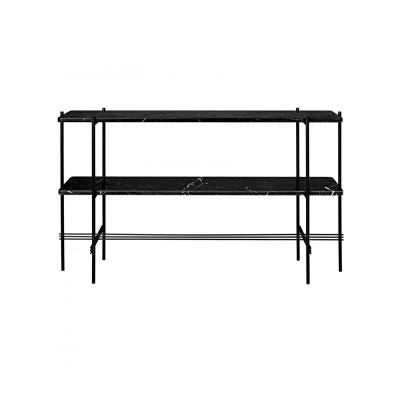 Small image of TS console table - black frame - 2 shelves