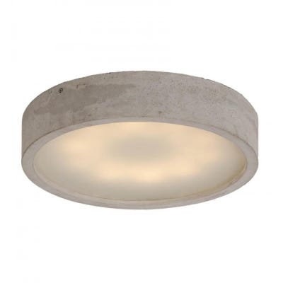 Plan concrete ceiling light