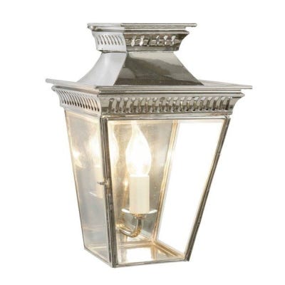 Outlet Pagoda flush passage lamp - Small - polished nickel