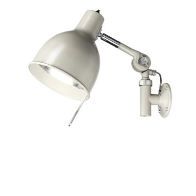 Outlet PJ wall light - Short - Hardwired, Warm grey