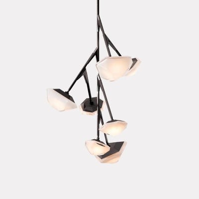 Small image of Myriad tall chandelier