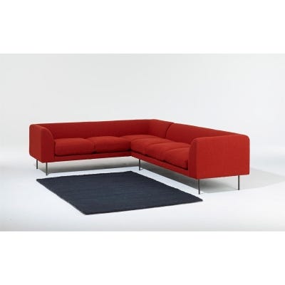 Small image of Woodgate Sofa System - Kvadrat | Hallingdal 65 | Burnt orange