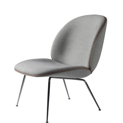 Small image of Beetle lounge chair - conic base - un-upholstered