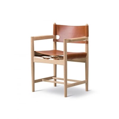 Small image of Spanish Dining Chair with Arms