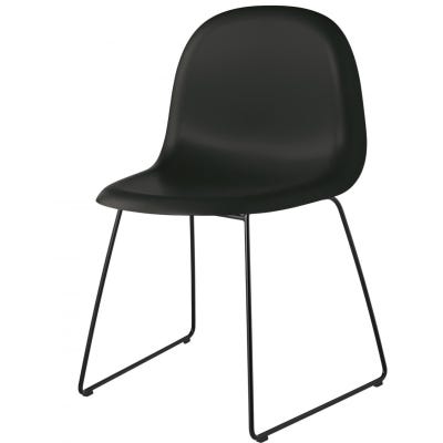 Small image of 3D dining chair - sledge base - un-upholstered