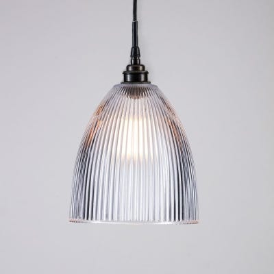Old School Electric Elongated prismatic pendants - IP rated for bathrooms