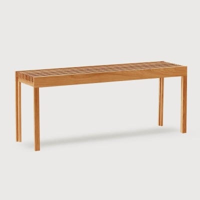 Form & Refine Lightweight bench - oiled oak