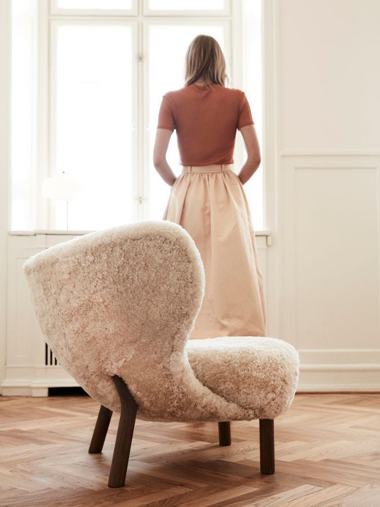 Little Petra Chair - Sheepskin Edition | Holloways Of Ludlow